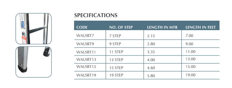 Aluminum Ladder Straight thumbnail 2