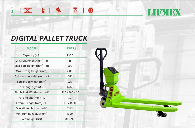 Digital Pallet Truck thumbnail 9