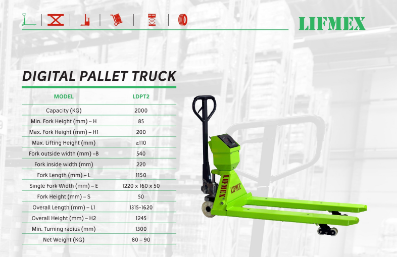 Digital Pallet Truck thumbnail 8