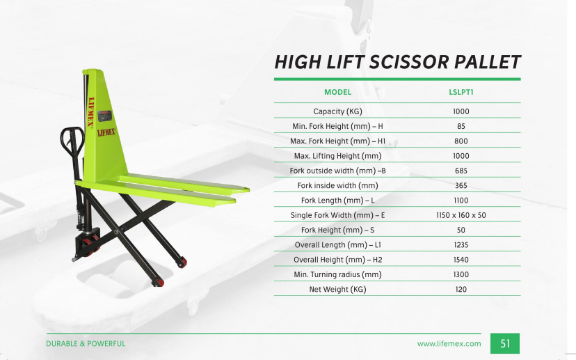 High Lift Pallet Truck thumbnail 6