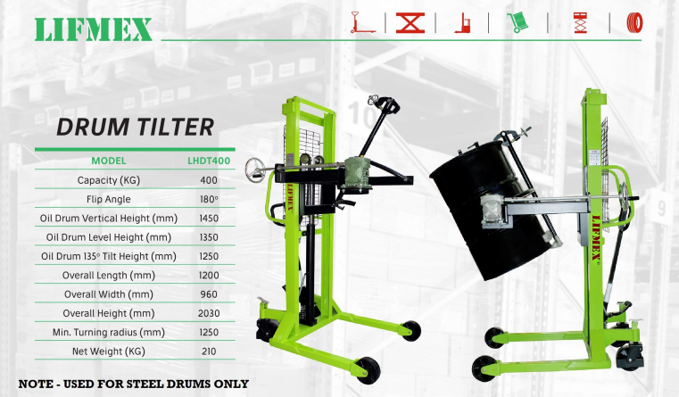 Hydraulic Drum Tilter thumbnail 5