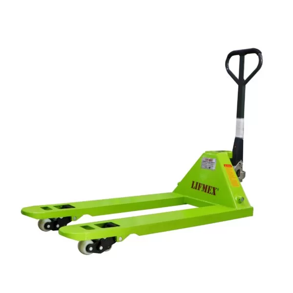 Hand Pallet Truck With Rubber Wheels thumbnail 4