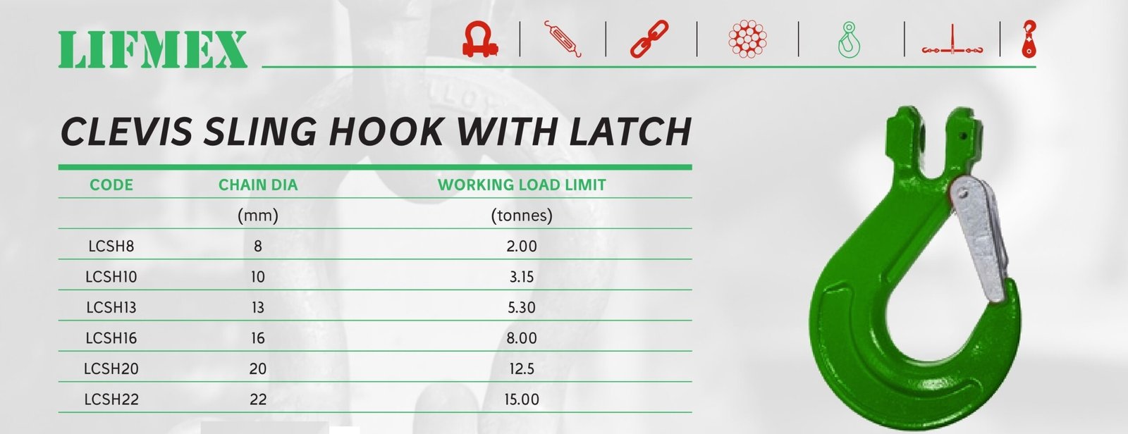 G80 Clevis Latch Hook thumbnail 14