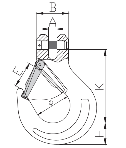 G80 Clevis Latch Hook thumbnail 7
