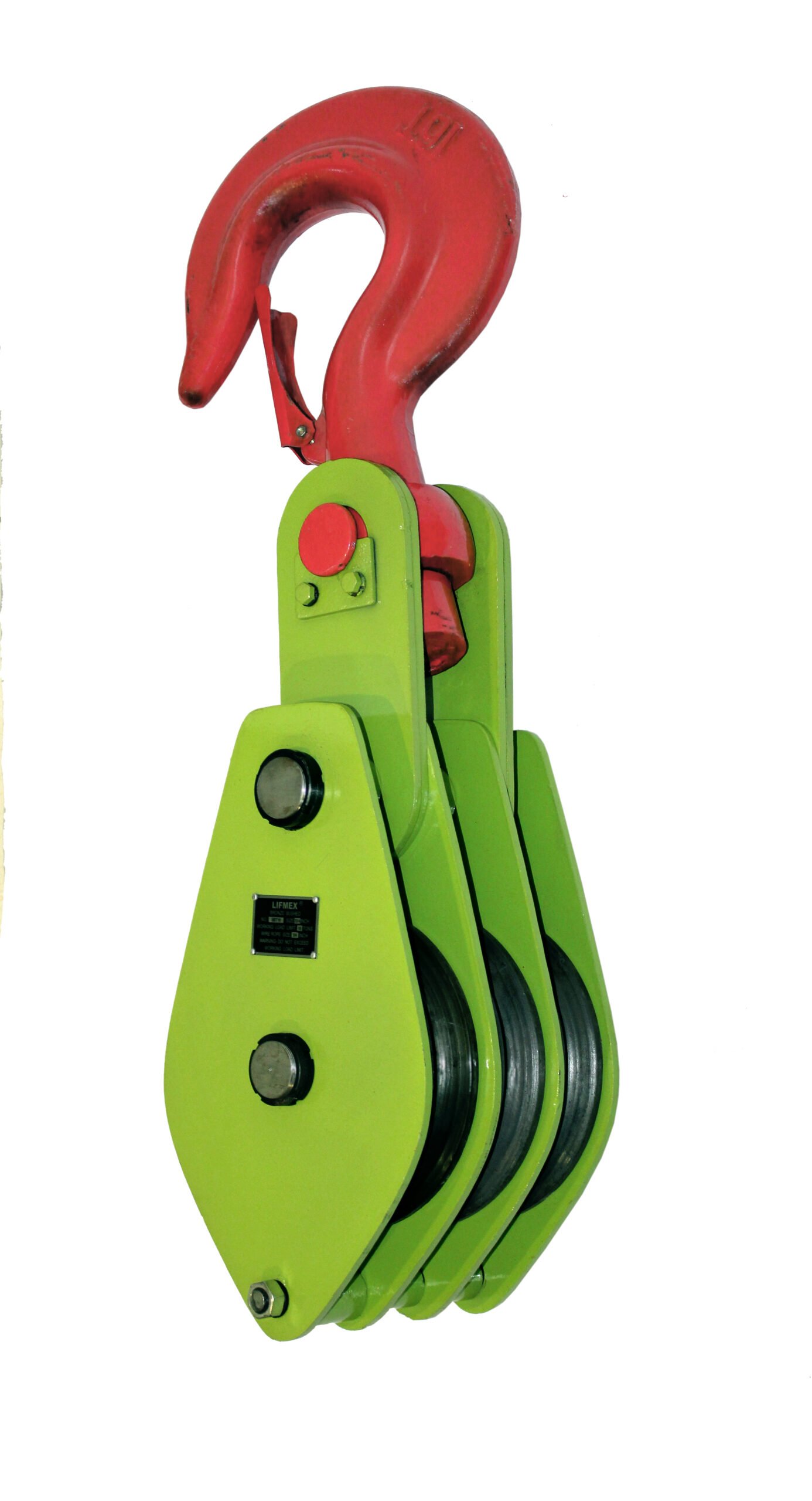 Commercial Pulley Triple Sheave Hook Type thumbnail 3