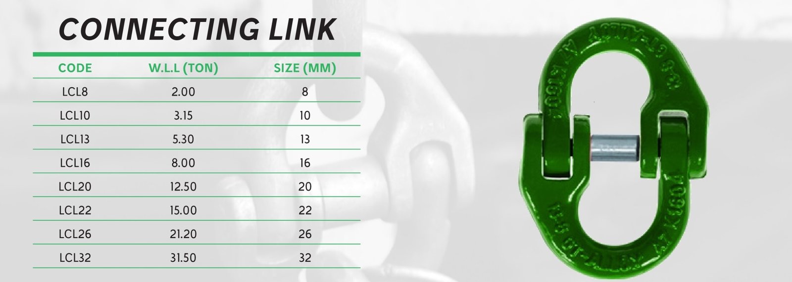 G80 European Type Connecting Link thumbnail 10