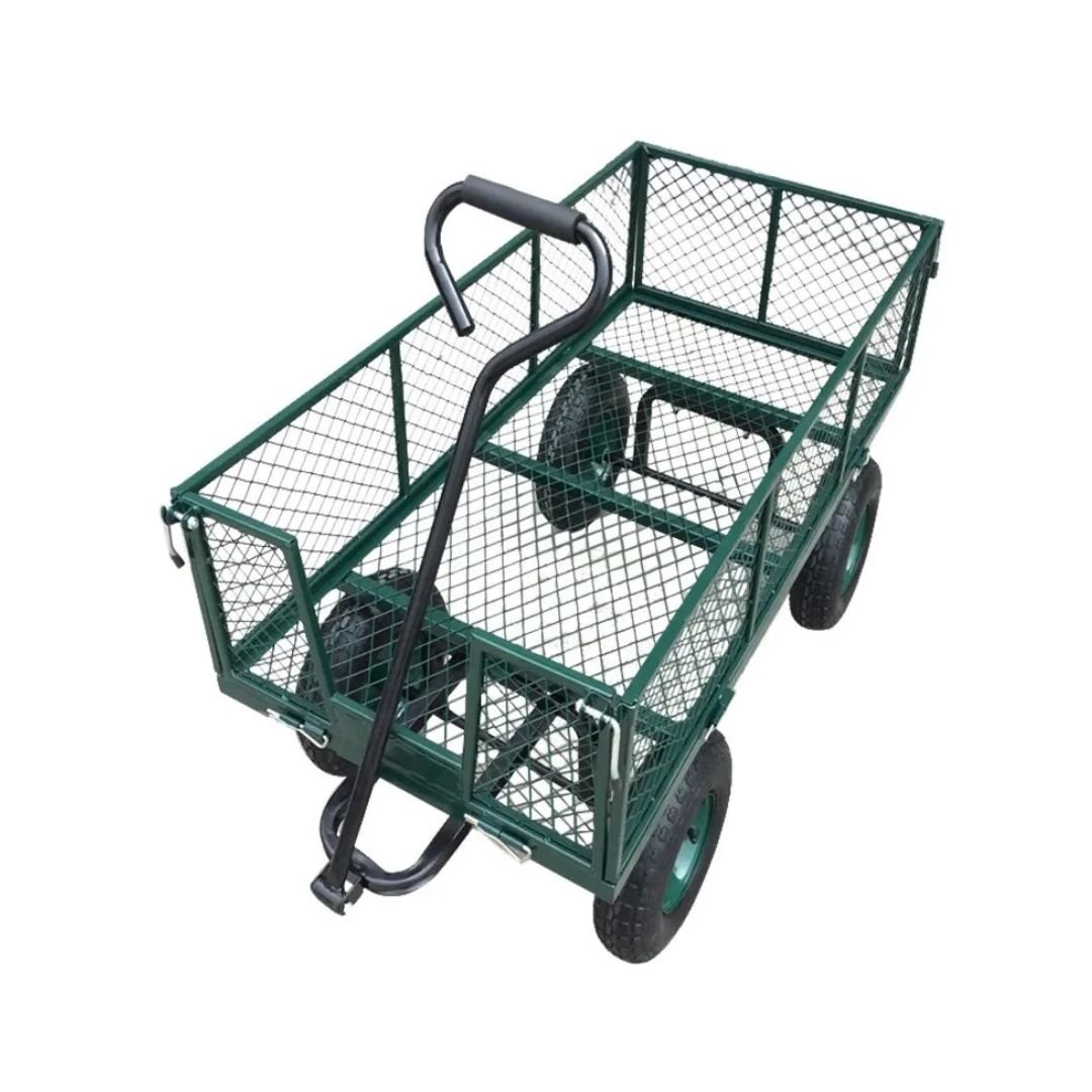 Fenced Garden Tool Cart thumbnail 2