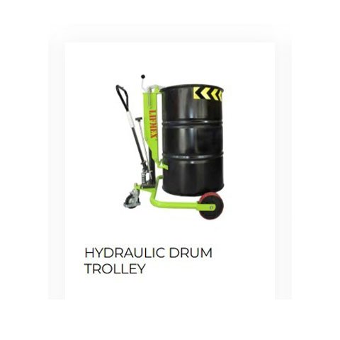 Hydraulic drum trolleys